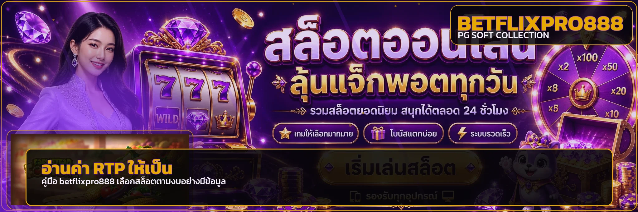 betflixpro888 คู่มือ RTP และความผันผวนสล็อต